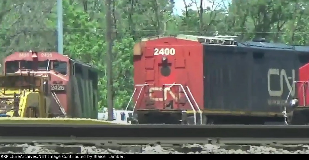 CN Dash 8s in storage